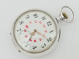 Omega Antike Taschenuhr 800 Silber