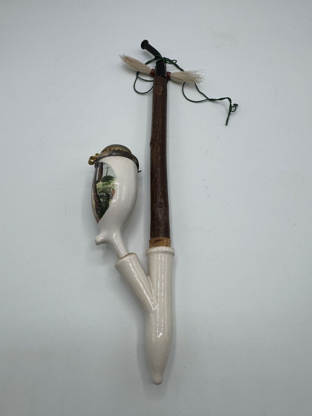 Pipes & Accessoires: Antike Pfeife mit Hirschmotiv – D'occasion à Sachseln par BONATI01