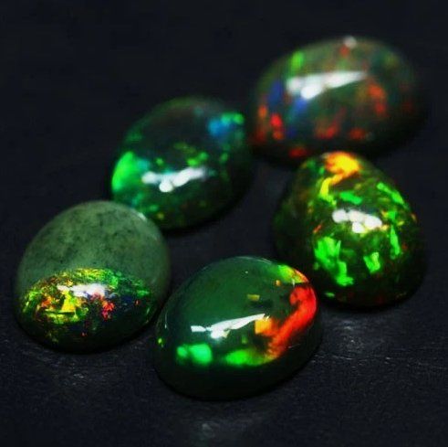 Edelsteine: Natural Ethiopian Black Opal #E6 – Neu (gemäss Beschreibung) aus Laupersdorf von J69T
