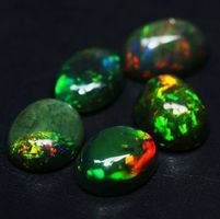 Natural Ethiopian Black Opal #E6