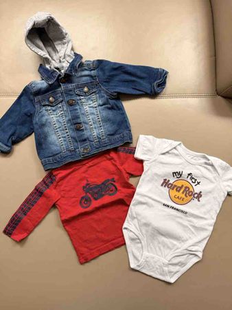 Baby Boy Clothes Set - Size 80