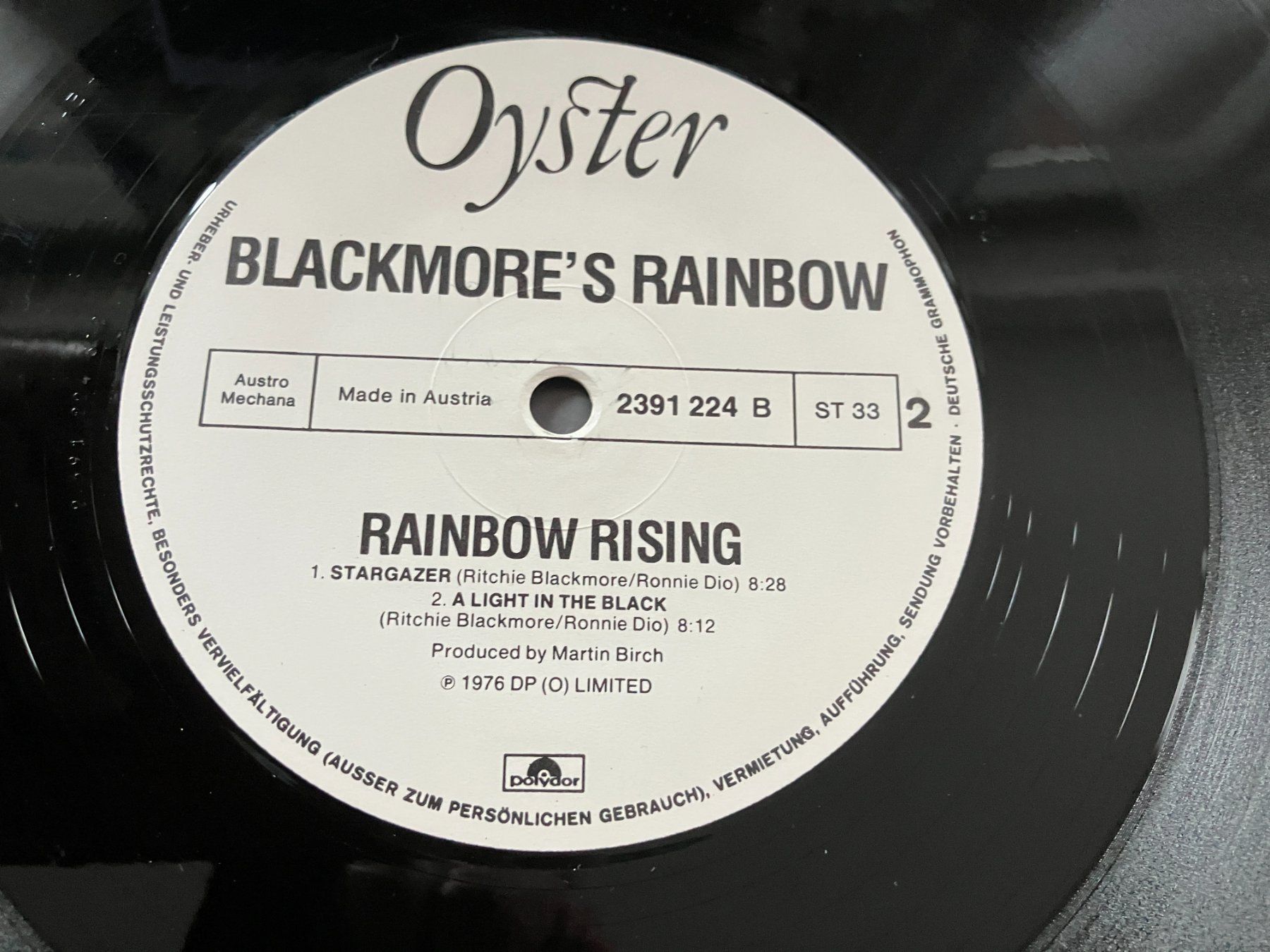Dischi in vinile: Rainbow – Usato da Aarwangen venduto da Jukebox3 9