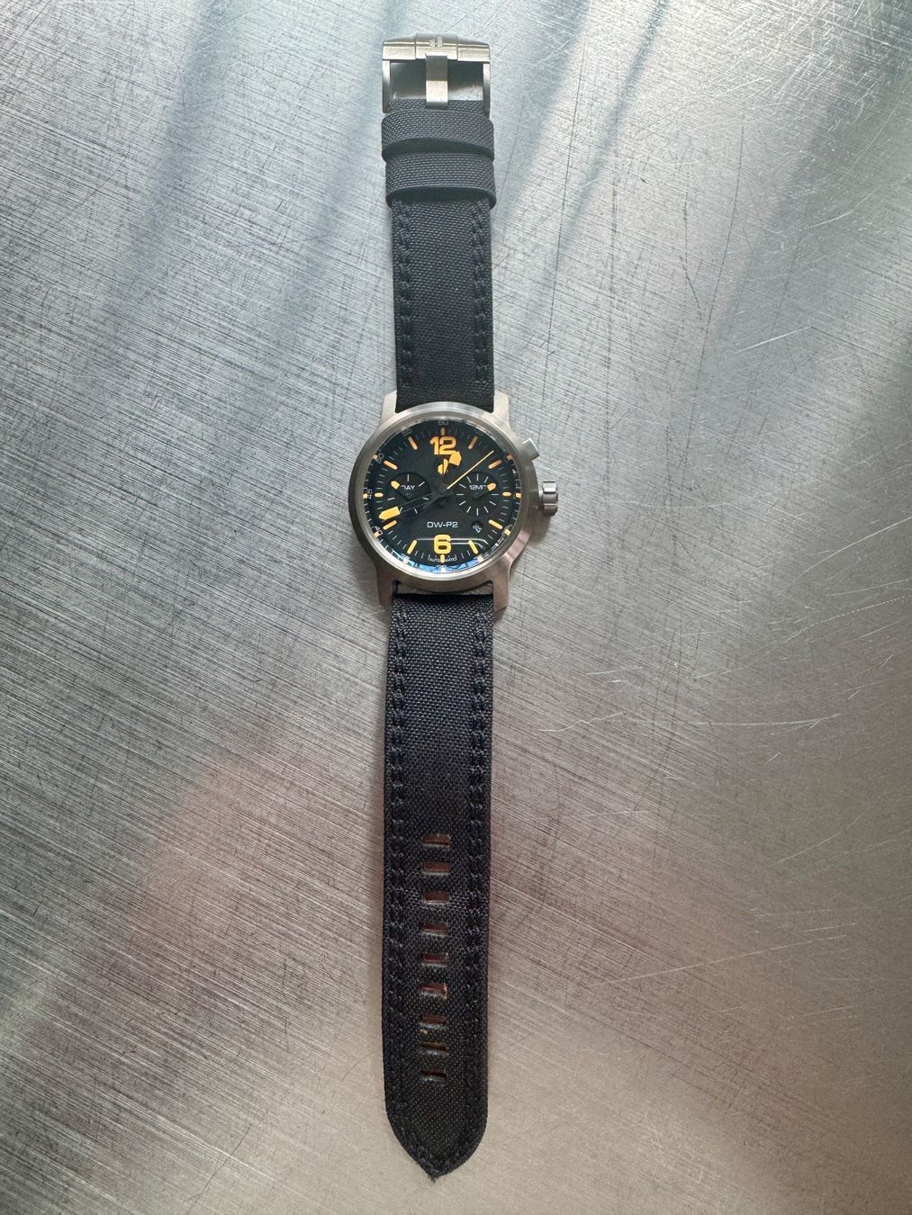 Uhren: DUZU DW-P2 Stealth Fighter • 42mm • brushed titanium case – Gebraucht aus Bern von SMNSCHTZ 4