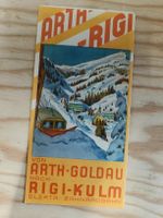 Litho Prospekt / Arth Rigi Bahn - mit Fahrplan Ausgabe 1931