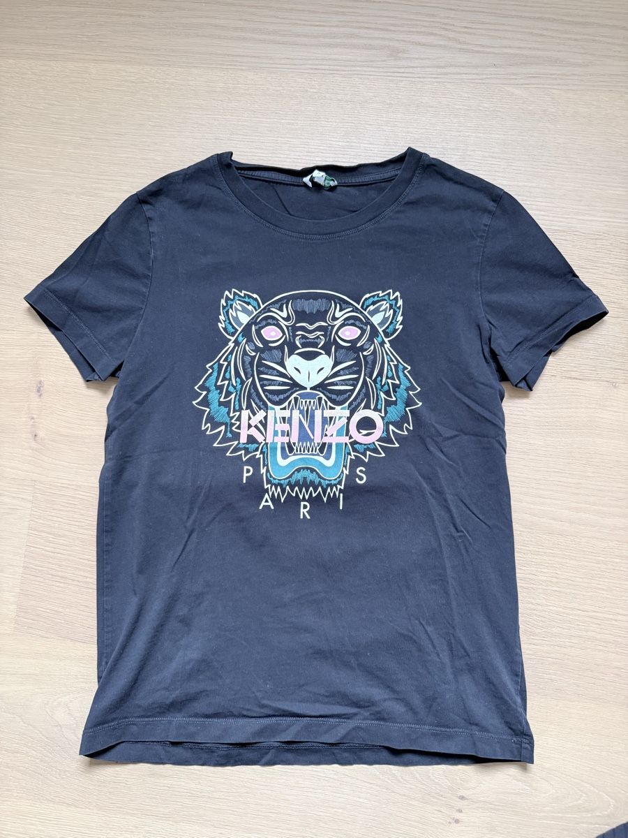Kenzo T-shirt: Kenzo T-Shirt, Schwarz, Gr. S – Usato da Zürich venduto da AnjaSteinmann