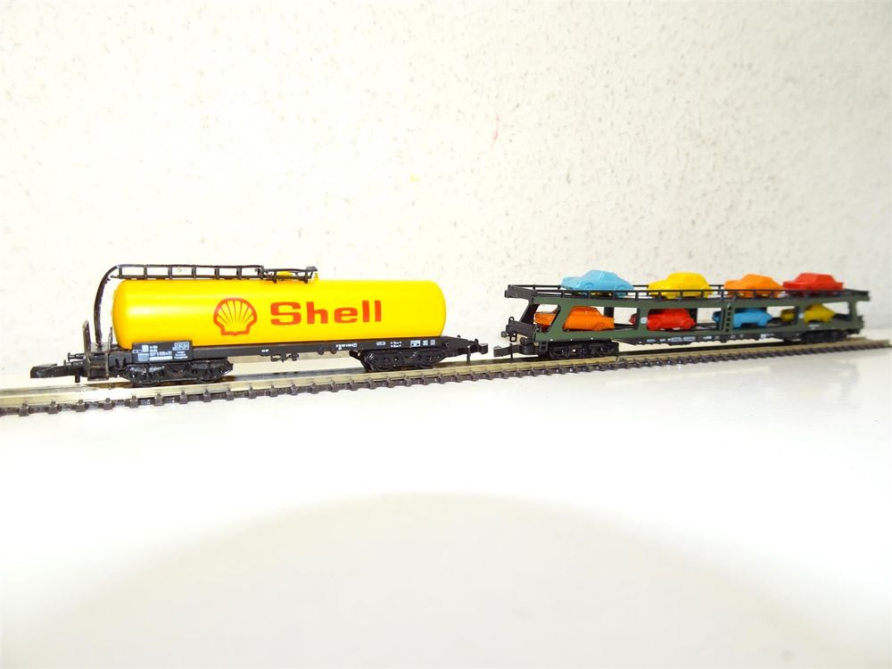 Märklin 8714 Autotransportwagen der DB Spur Z