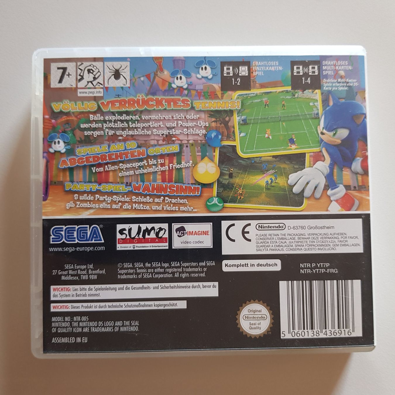 Nintendo Jeux: Sega Superstars Tennis /DS – D'occasion à Münchenstein par 2DGames 1