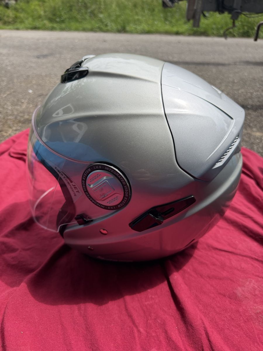 IXS Caschi & visiere: iXS HX 91 Jet Helm Grösse M Silber – Usato da stallikon venduto da Guetze1990 1