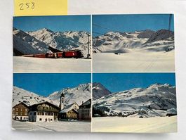 Andermatt Winterhorn Oberalpbahn Ansichtskarte