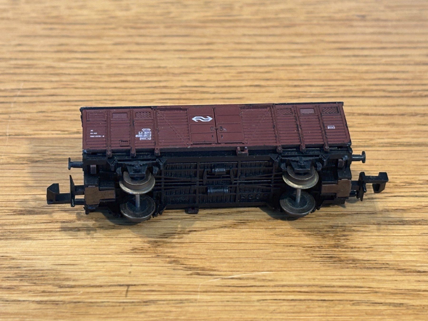 Modellini di ferrovie: e1863: Güterwagen (Spur N) – Usato da Birsfelden venduto da Birs_25 4