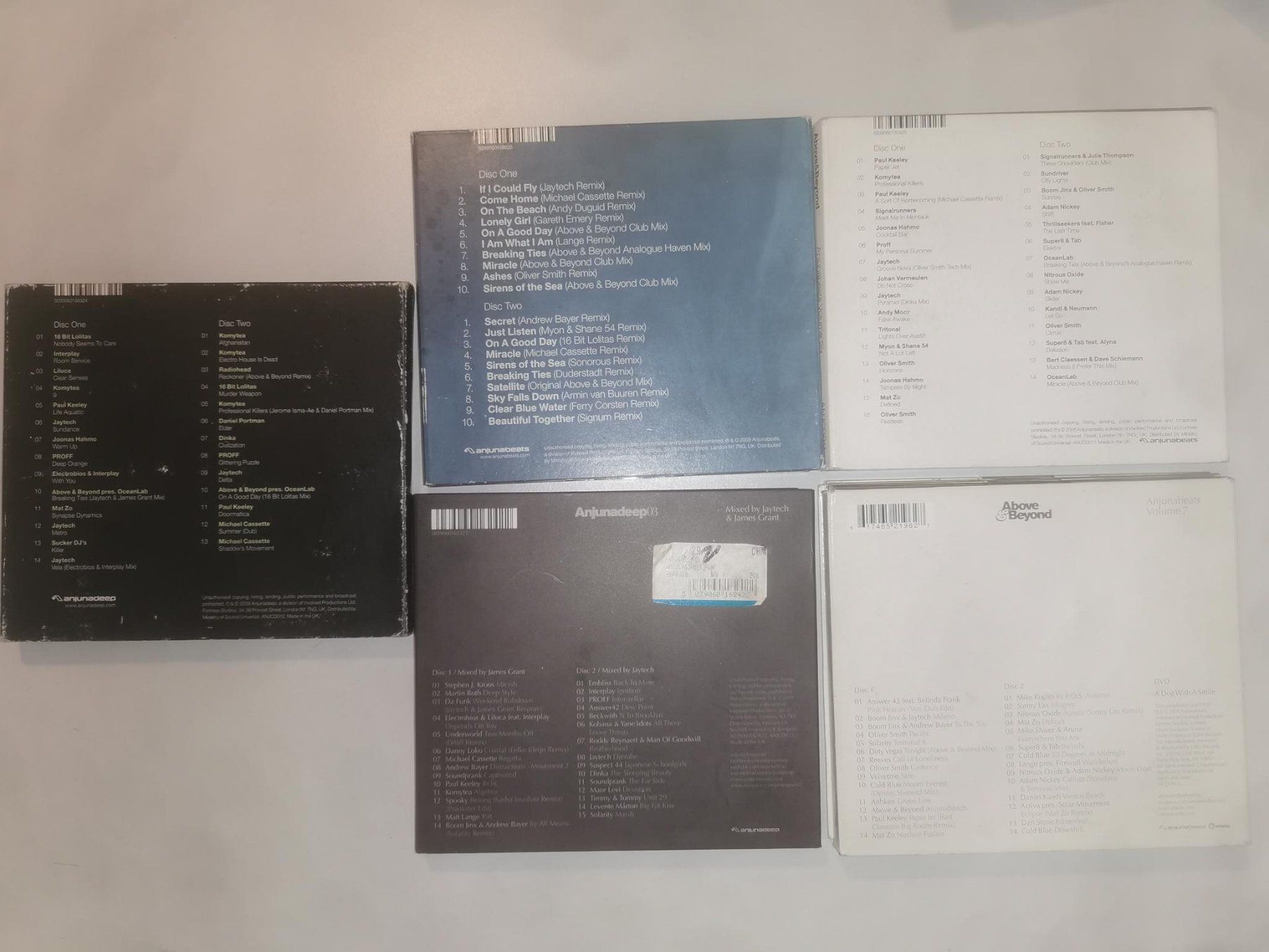 CD: Anjunabeats/ Anjunadeep CD Compilation RAR Prog House Trance – Usato da Zürich venduto da grindhouse 1