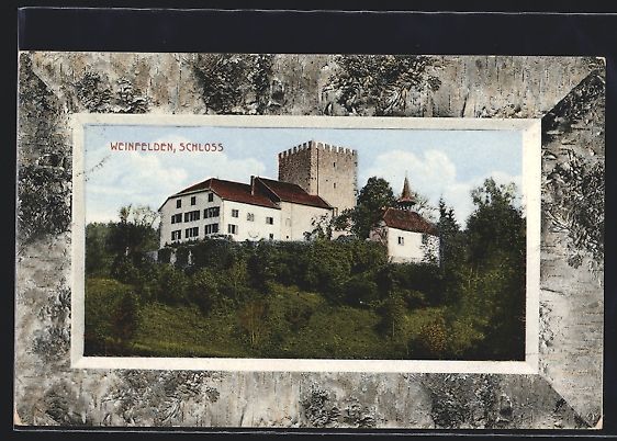 Cartes postales: AK Weinfelden, Schloss, 1916 – D'occasion à Berlin par bartko-reher