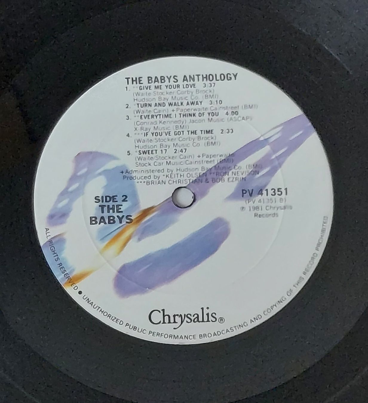 Dischi in vinile: LP - THE BABYS - ANTHOLOGY – Usato da Steckborn venduto da Quo7 2