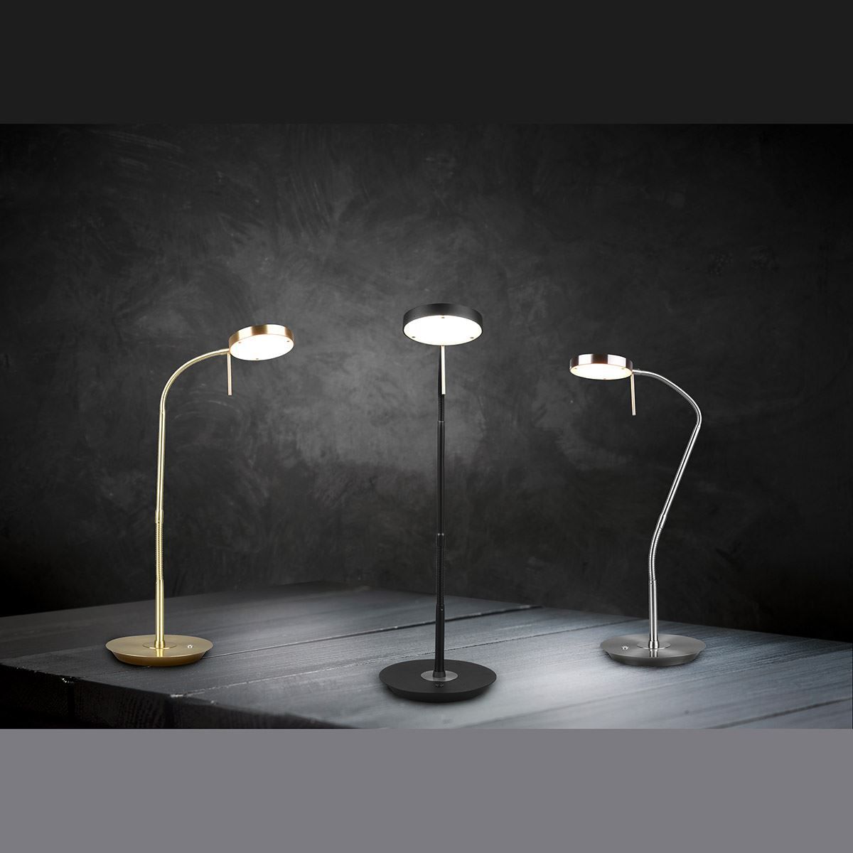 Lampade: LED Tischleuchte, Dimmbar, 57 cm Höhe – Nuovo (secondo la descrizione) da Kreuzlingen venduto da Smart-Light 1