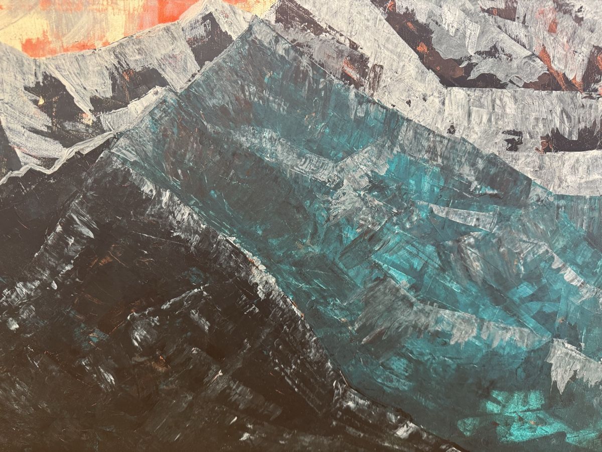 Tableaux: Schweizer Berge 100 x 80 cm – Neuf (Voir description) à Zürich par LuxuryJewellery 5