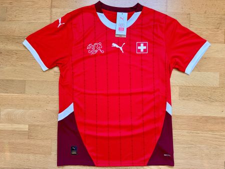 NEU Original SCHWEIZ Fussball Nati Trikot Puma M Herren 2024