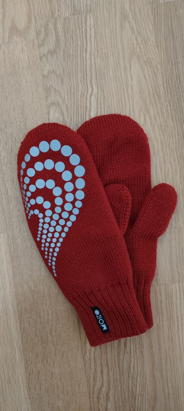 Guanti & manicotti: Moiko Mittens Strick Handschuhe mit Reflektoren – Usato da Wabern venduto da Julia_Sophie_ 1