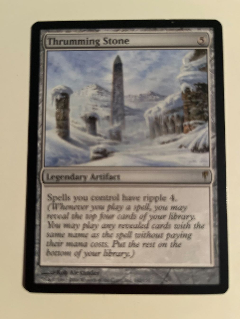 Magic The Gathering Sammelbilder & Trading cards: 1 x Thrumming Stone - Magic: The Gathering - MtG – Gebraucht aus Kriens von Shadi1980