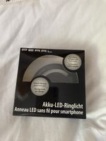 Pearl Akku-LED-Ringlicht für Smartphone neu in OVP
