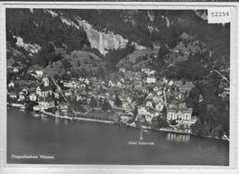 Flugaufnahme Vitznau - Swissair Photo AG