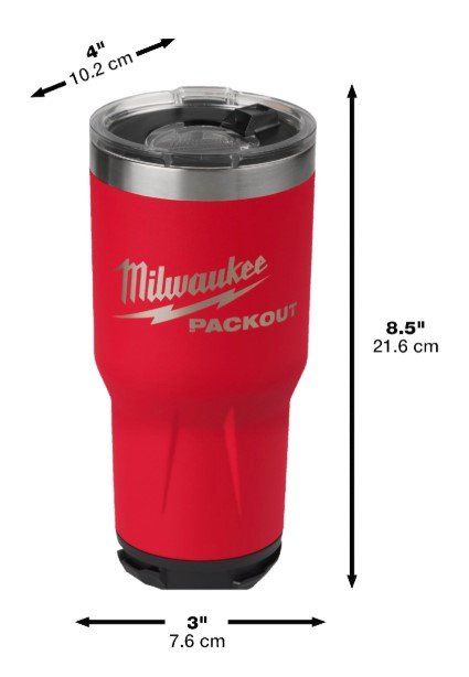 Behälter & Ähnliches: Milwaukee Isolierbecher 900ml Packout – Gebraucht aus Mönthal von Maschinenhaus 1