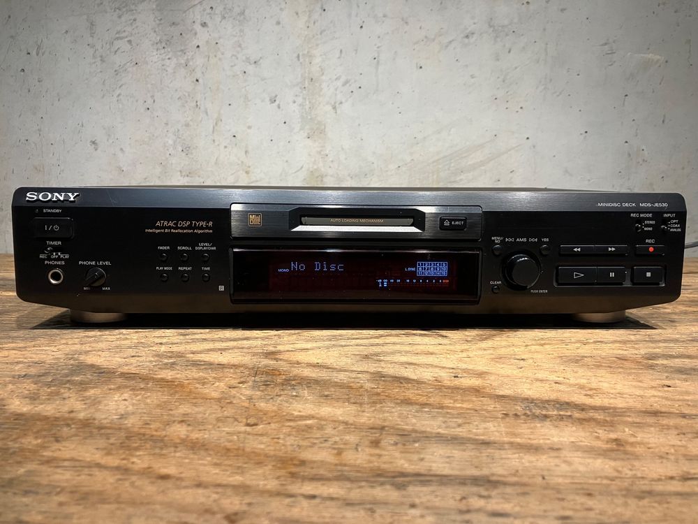 Sony Mini Disc Deck MDSJE530 Kaufen auf Ricardo