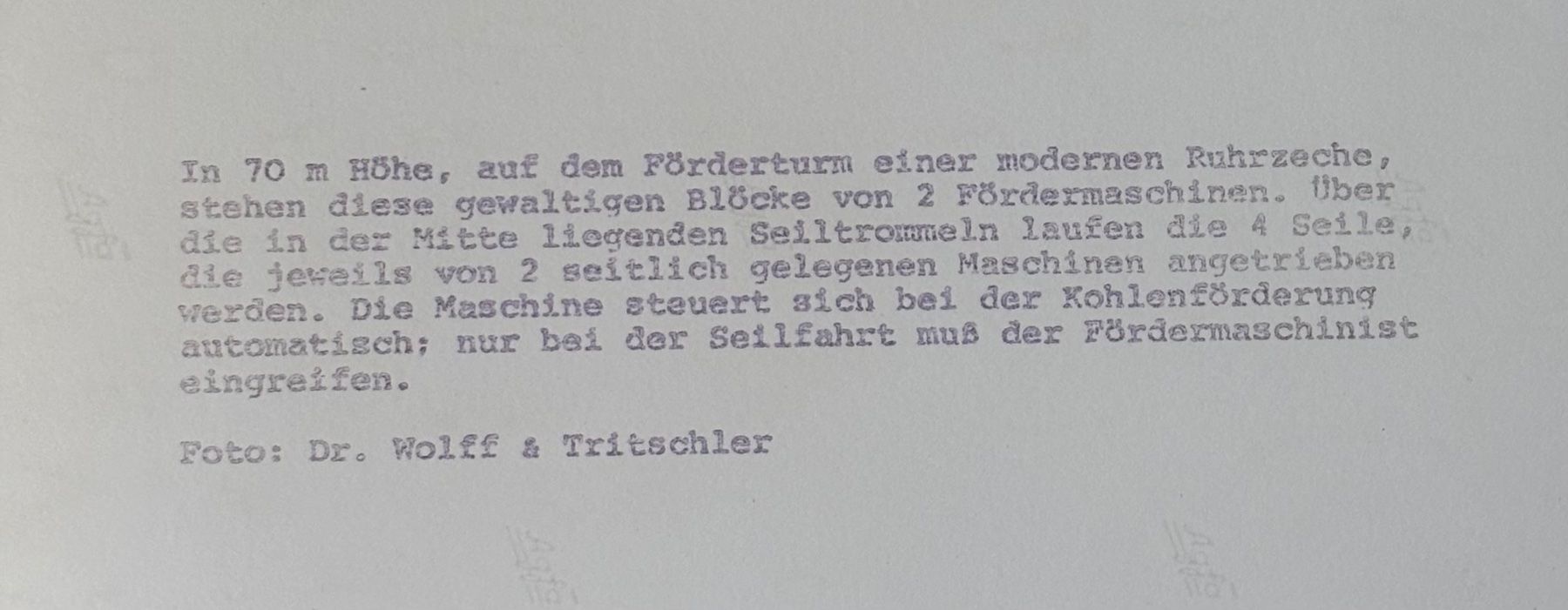 Foto & Immagini: Dr. Wolff & Tritschler - Industrie, Förderturm, Industrie – Usato da Frauenfeld venduto da Merk52 1
