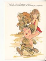 Humorkarte Militär ca. 1980