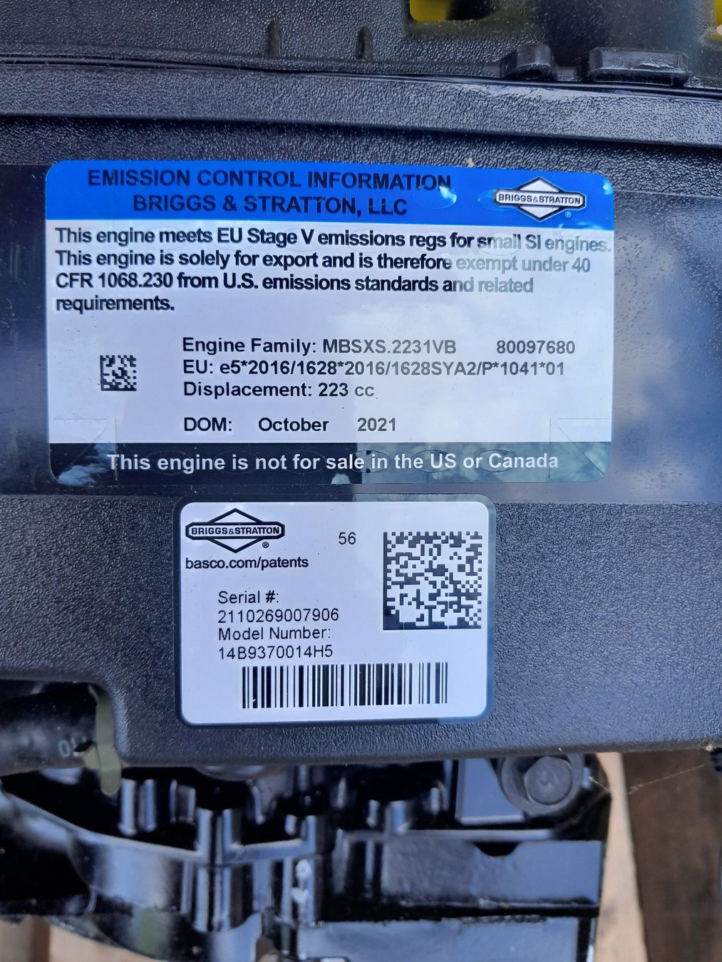 Motori: Motor Briggs & Stratton – Nuovo e nell'imballaggio originale da Stallikon venduto da Jeeper5 2
