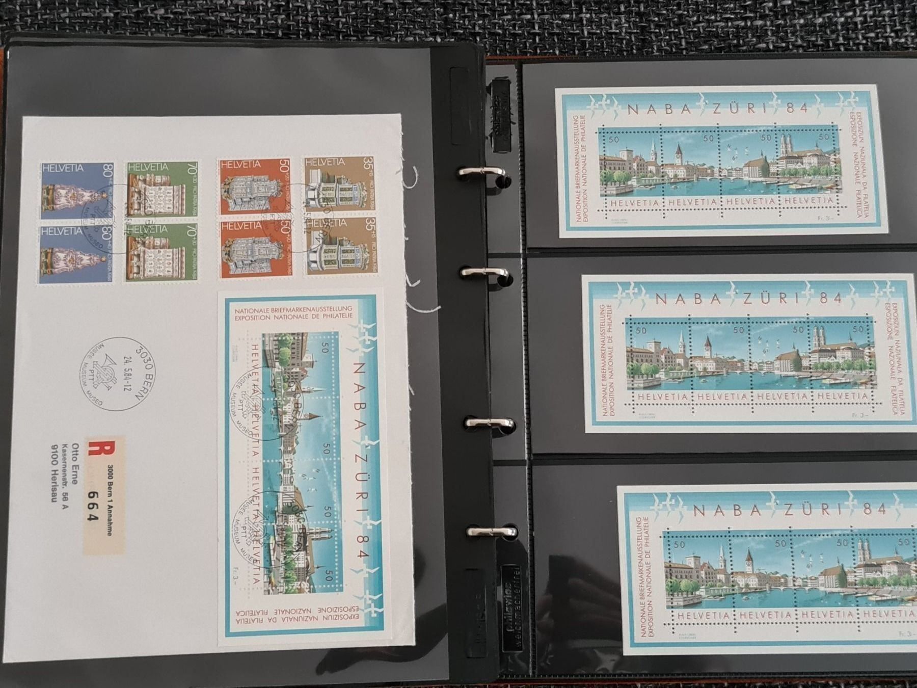 Tutti i francobolli: Spezialbriefmarken NABRA/NABA – Nuovo e nell'imballaggio originale da Weinfelden venduto da michaelino 7