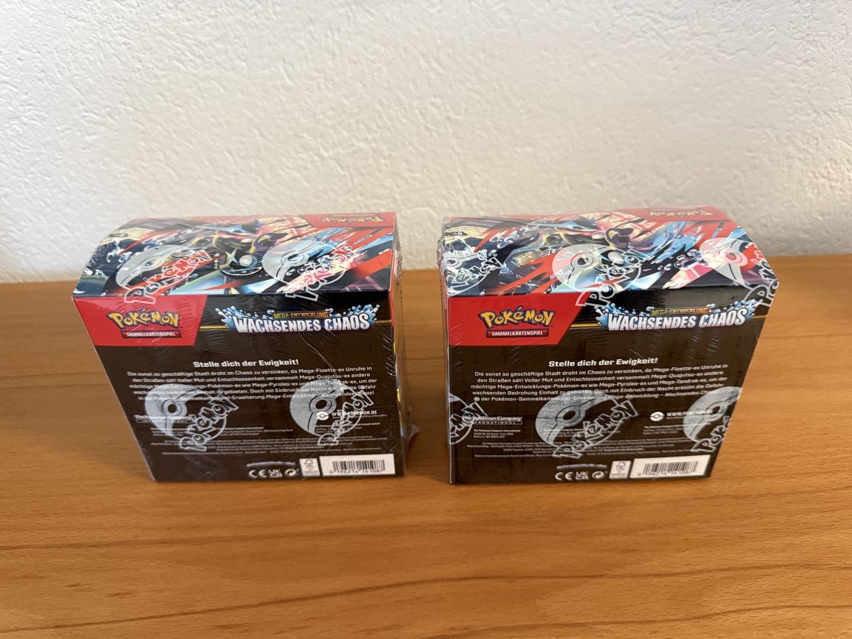 Pokémon Carte collezionabili: Pokemon Display Wachsendes Chaos 2x NEU – Nuovo e nell'imballaggio originale da Herznach venduto da marco_0123 4
