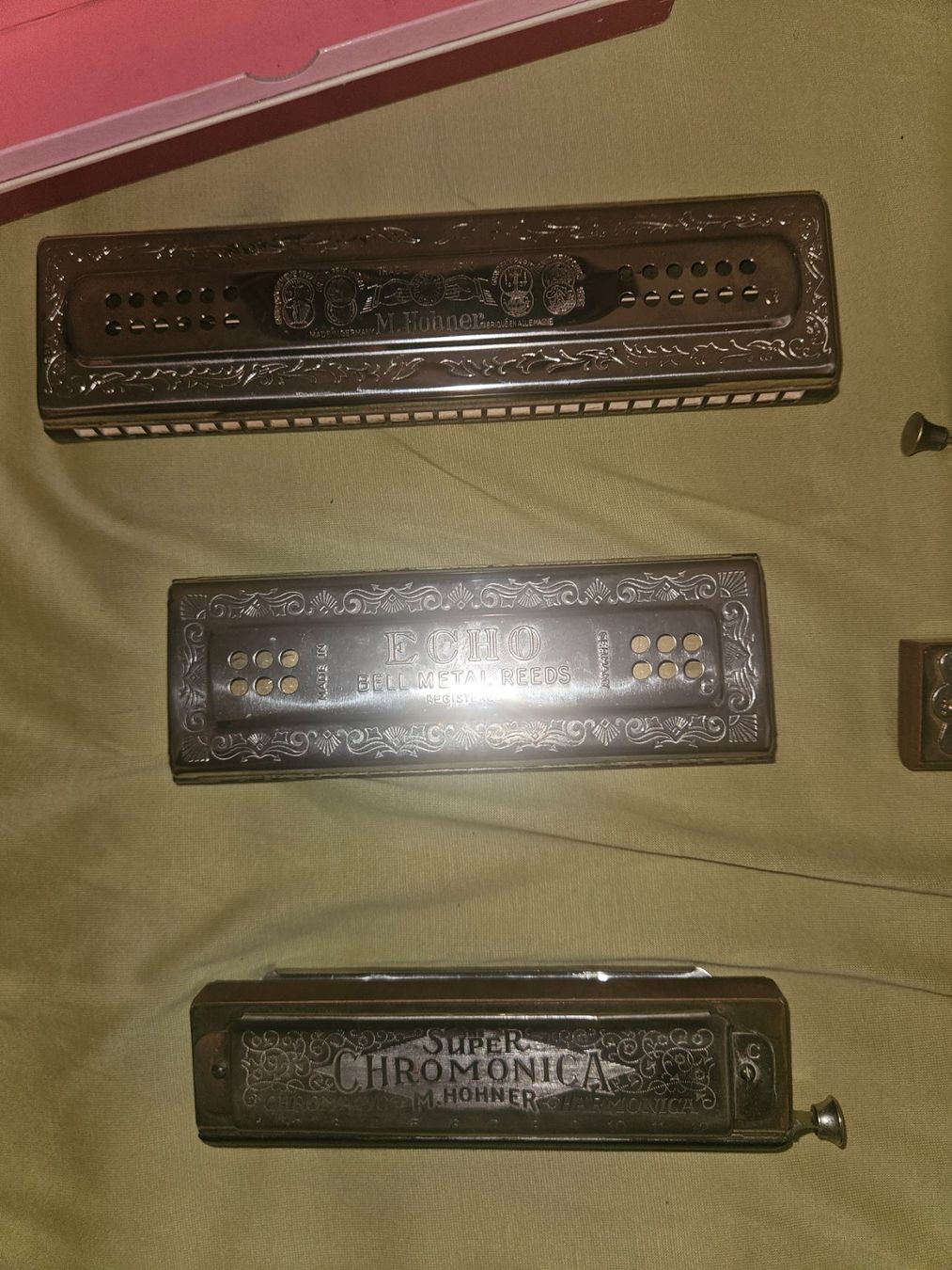 Hohner Musikinstrumente: 6 alte Mundharmonikas – Gebraucht aus Basel von FirstClass4000 3