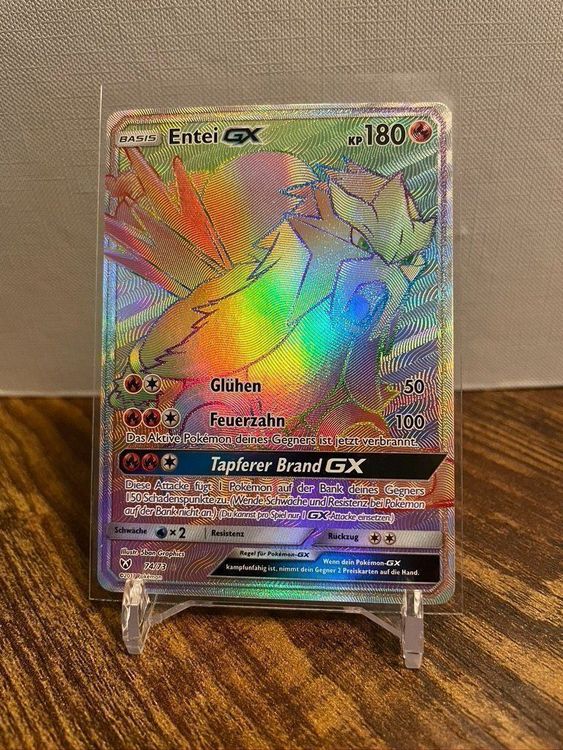 Entei GX Secret Rainbow Rare Kaufen auf Ricardo