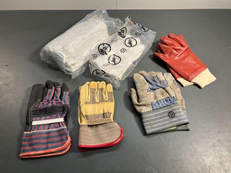 Post. m. div. Arbeitshandschuhen Gr. L neu & gebr. ab 1.-