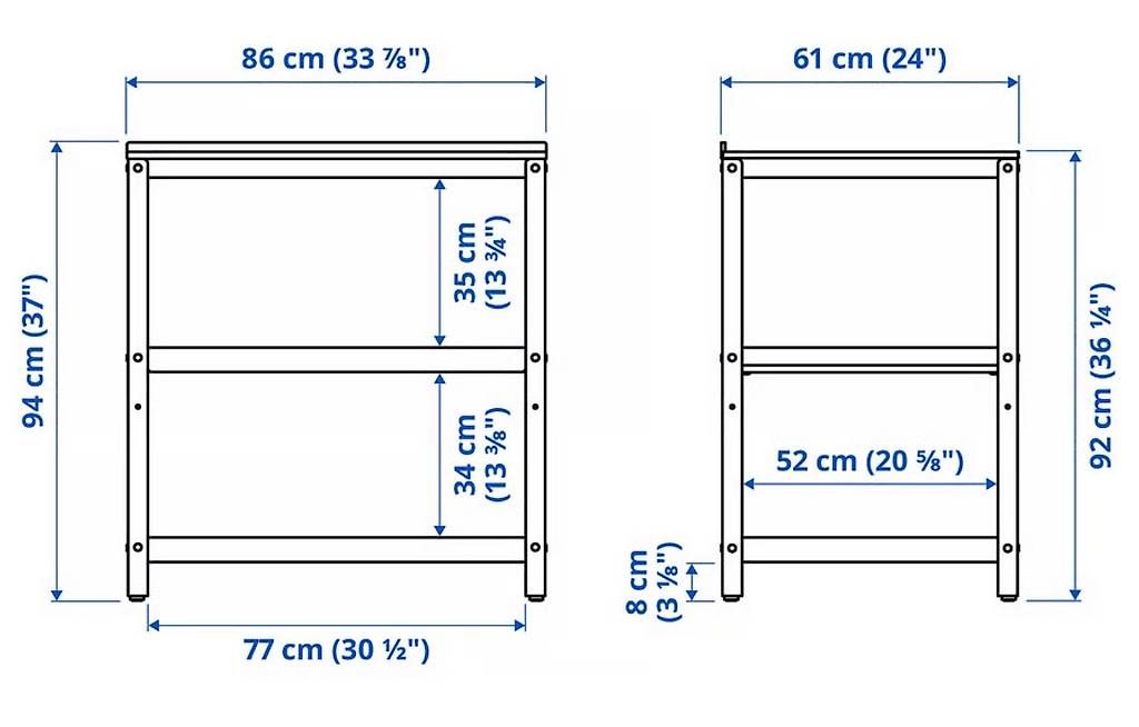 Ikea Étagères: GRILLSKÄR Kücheninsel/Regal – D'occasion à Dübendorf par and_9y69 1