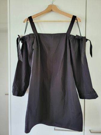 Schwarzes Sommerkleid Miss Selfridge, Gr. 36, neuwertig