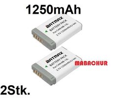 2x AKKU NB-13L CANON Canon PowerShot G7X
