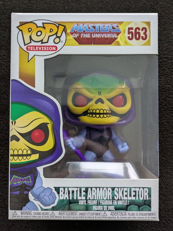 Funko Pop! TV Battle Armor Skeletor 563 (Neu (gemäss Beschreibung