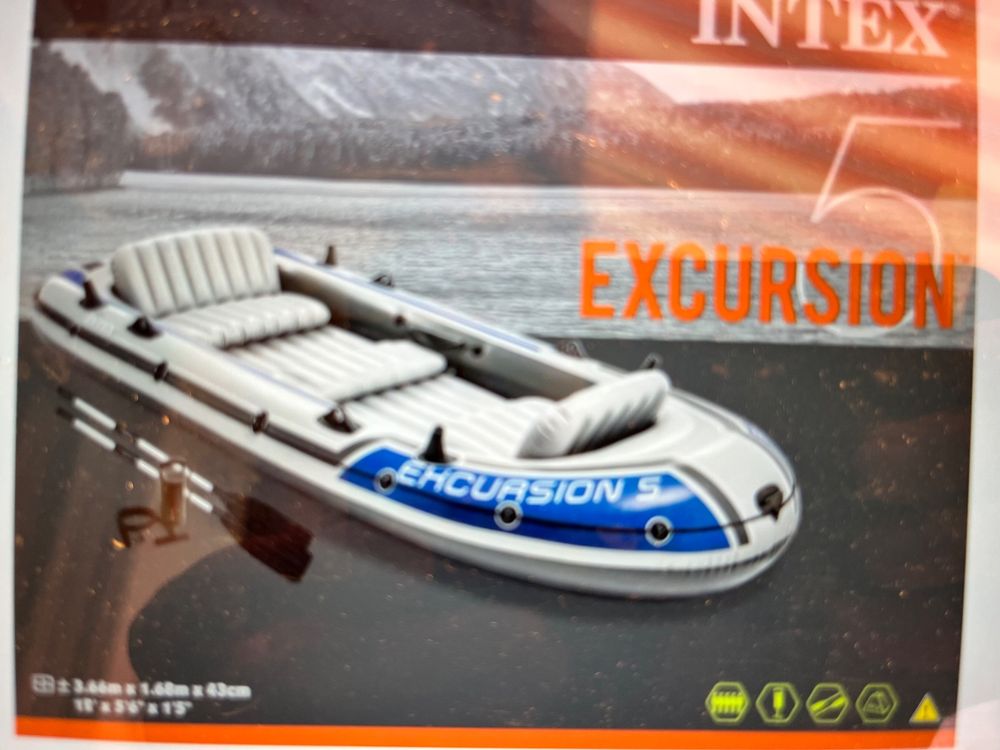 Schlauchboot Intex Excursion 5 Kaufen auf Ricardo