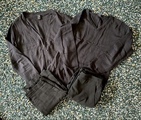 ❗️ Kleidungsset: 2 Hose, Cardigan, Pullover, Gr. S
