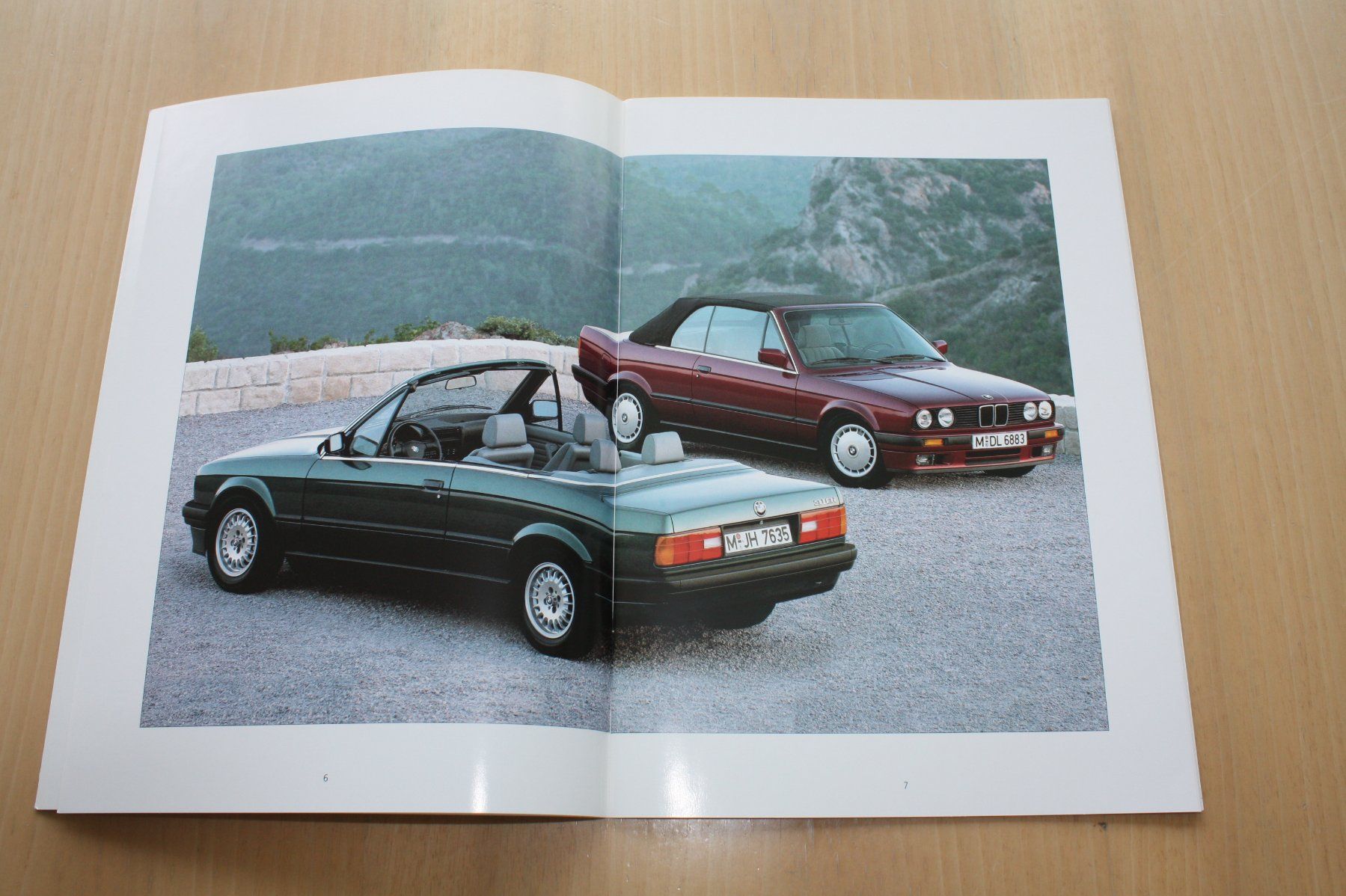BMW Documents: BMW 3er Cabrio Prospekt 1990 – D'occasion à Wikon par erwin400 2