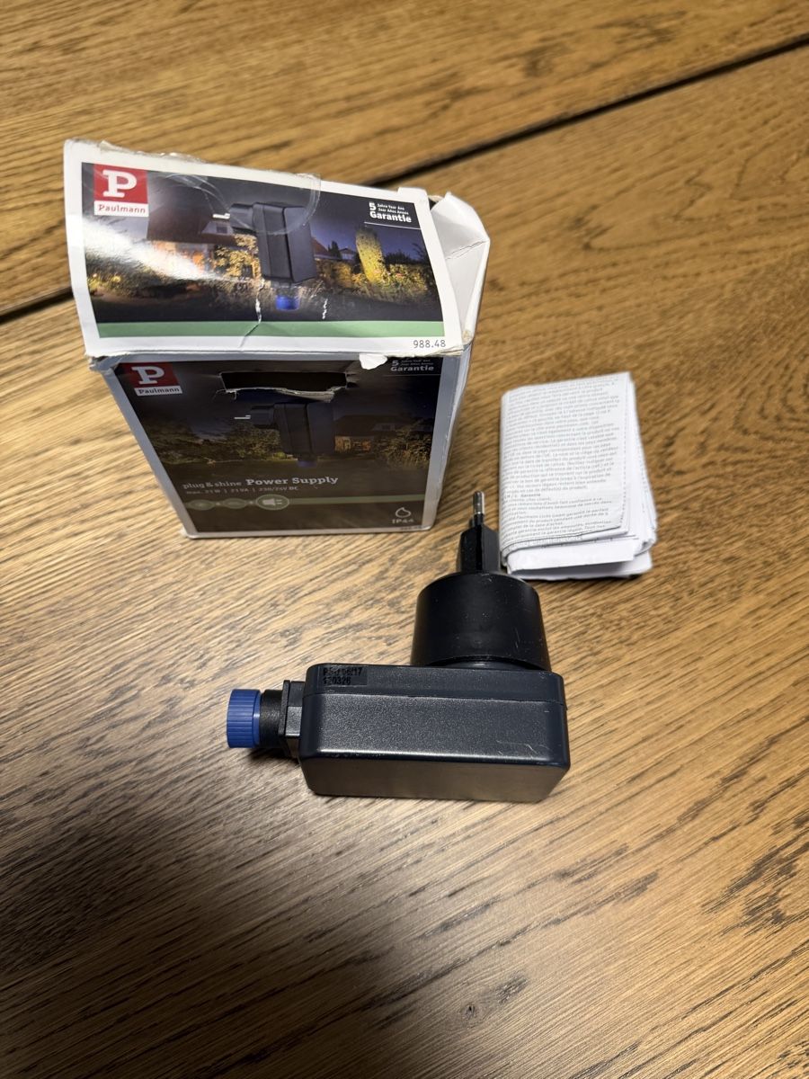 Laufwerke & Adapter: Paulmann Trafo Transformator plug & shine, neuwertig! – Neu und originalverpackt aus steffisburg von releve 1