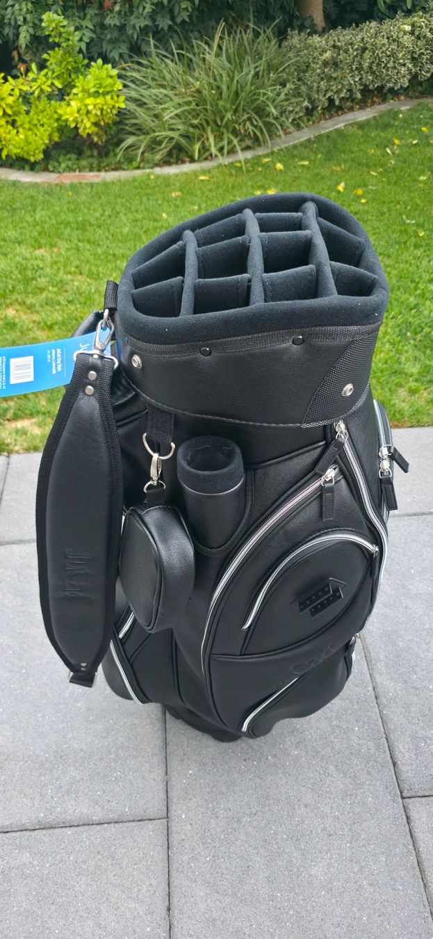 Jucad Taschen: Jucad Golf Golftasche Leder schwarz – Neu und originalverpackt aus Reinach BL von BerCHBer 5