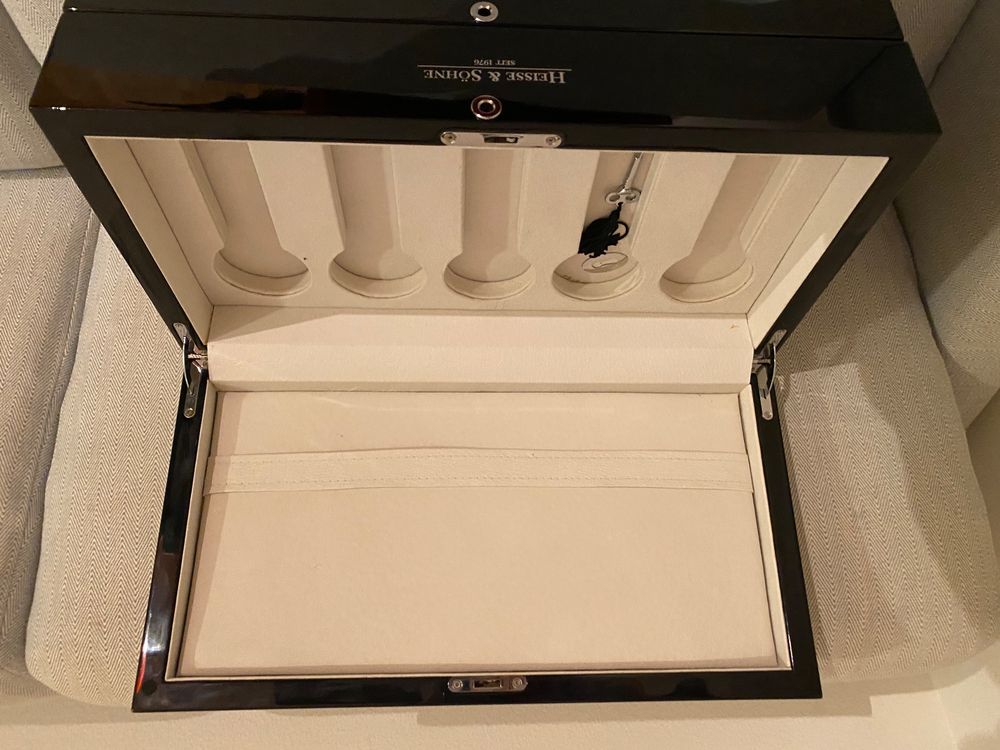 Heisse & Söhne Uhrenbeweger Vancouver 2+ - Luxus Automatikuhren Beweger Mit LED