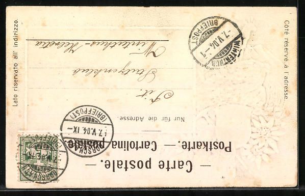Cartoline postali: AK Rorschach, Hafen mit Dampfern, 1904 – Usato da Berlin venduto da bartko-reher 1
