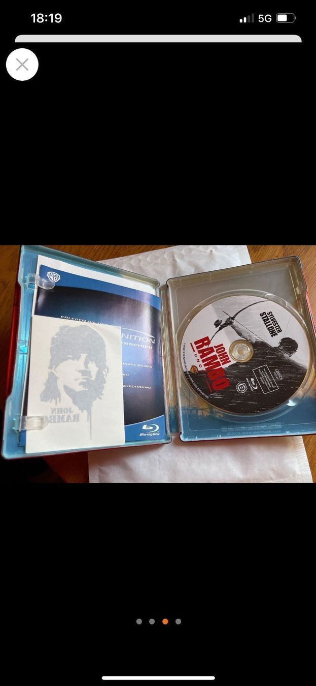 Tutti i DVDs: John rambo steelbook – Usato da Benken ZH venduto da Audi-erich 2