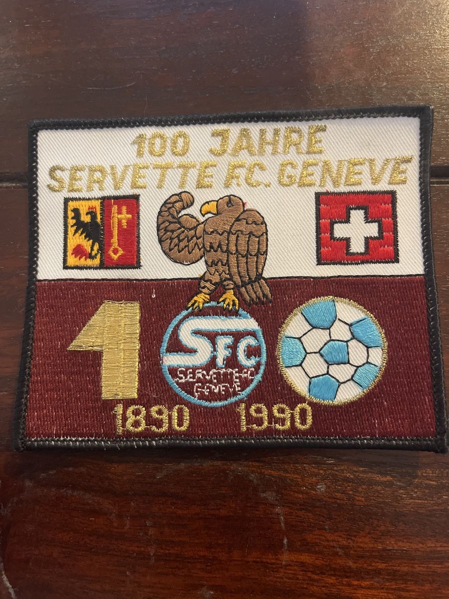 Toppe: Servette FC Aufnäher Patch 1990 – Usato da Wallisellen venduto da theadicts77