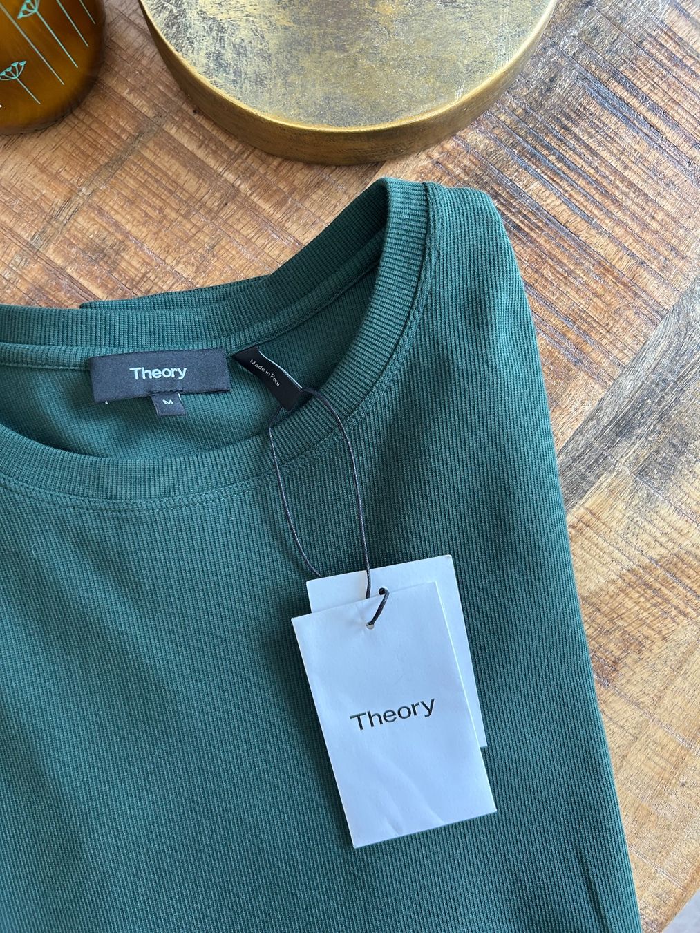 Top: Theory Langarm Shirt - Gr. M – Nuovo e nell'imballaggio originale da Illnau venduto da Monkky 4