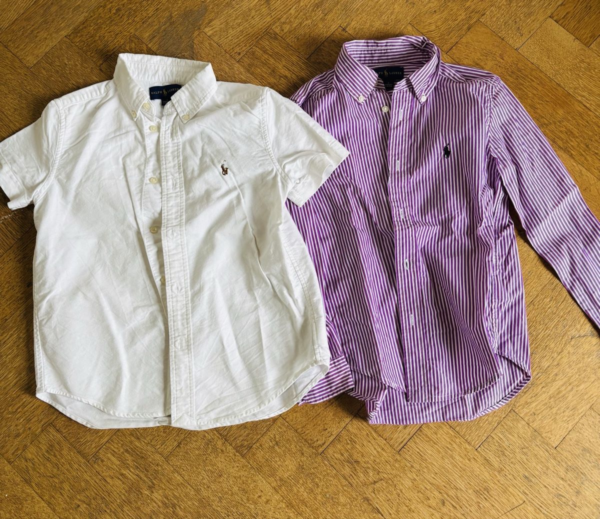 Ralph Lauren Camicie, T-shirt & Polo: 2 Hemden Ralph Lauren Gr. 130 – Usato da bern venduto da marion78