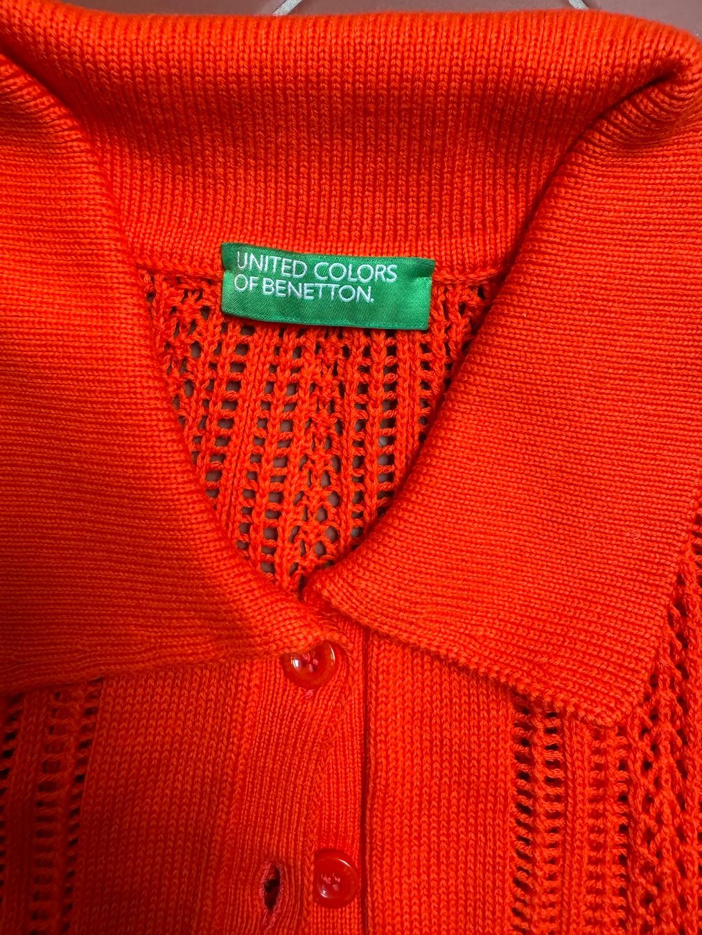 Benetton Pulls & Sweat-shirts: Pull Benetton Orange – Neuf (Voir description) à Blonay par Celuna 1